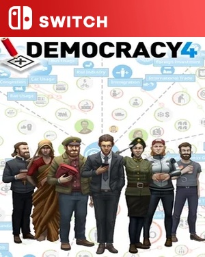 【SWITCH中文】民主制度4：主机板.Democracy 4 Console Edition-游戏饭