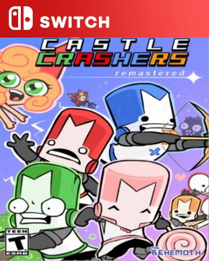 【SWITCH中文】[城堡毁灭者 重置版].Castle Crashers Remastered-游戏饭