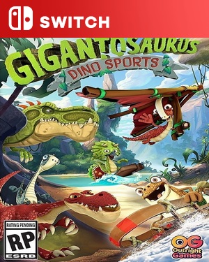 【SWITCH中文】巨太龙：恐龙卡丁车 .Gigantosaurus Dino Sports-游戏饭