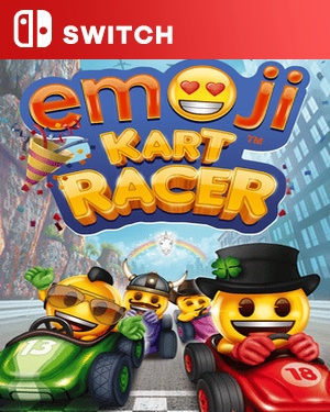 【SWITCH中文】emoji 赛车手[emoji卡丁车赛车手].emoji Kart Racer-游戏饭