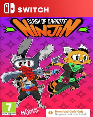 【SWITCH中文】[忍兔：胡萝卜大战].Ninjin Clash of Carrots-游戏饭