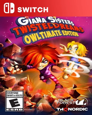 【SWITCH中文】[吉娜姐妹：扭曲梦境].Giana Sisters Twisted Dreams – Owltimate Edition-游戏饭