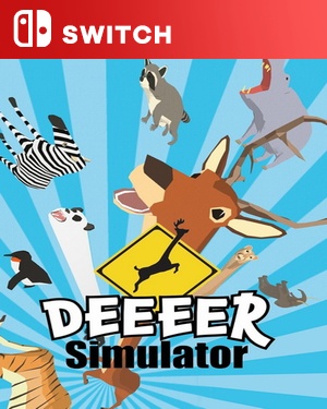 【SWITCH中文】[非常普通的鹿].DEEEER Simulator Your Average Everyday Deer Game-游戏饭