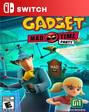 【SWITCH中文】神探加杰特：疯狂时光派对.Inspector Gadget Mad Time Party-游戏饭
