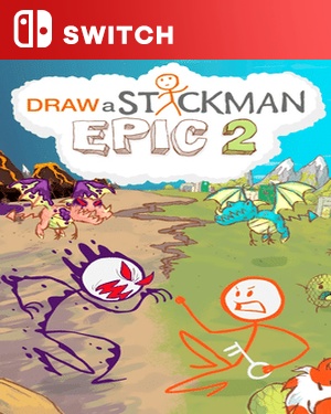 【SWITCH中文】[火柴人涂鸦 2].Draw a Stickman EPIC 2-游戏饭