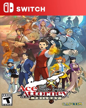 【SWITCH中文】逆转裁判456：王泥喜精选集.Apollo Justice Ace Attorney Trilogy-游戏饭