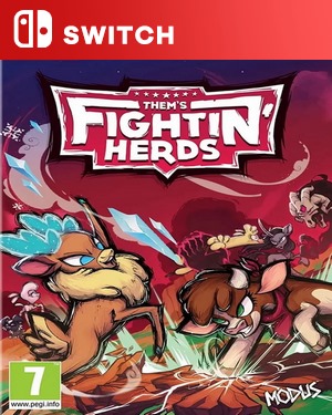 【SWITCH中文】[群马乱斗].Them’s Fightin’ Herds-游戏饭