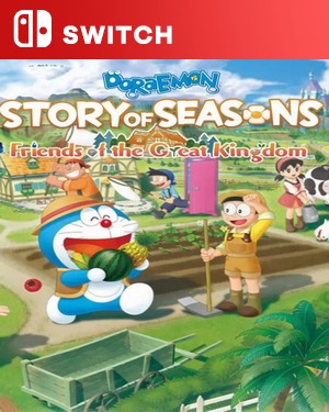 【SWITCH中文】[哆啦A梦 牧场物语 自然王国与和乐家人].Doraemon Story of Seasons: Friends of the Great Kingdom-游戏饭