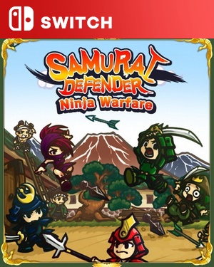 【SWITCH中文】[武士防御战：忍者战争].Samurai Defender Ninja Warfare-游戏饭