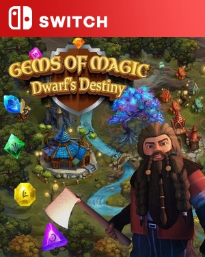 【SWITCH中文】[魔法宝石：矮人的命运].Title Gems of Magic Dwarf’s Destiny-游戏饭