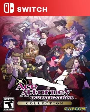 【SWITCH中文】逆转检察官1&2御剑精选集.Ace Attorney Investigations Collection-游戏饭