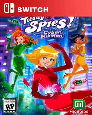 【SWITCH中文】间谍少女组：电子任务.Totally Spies! – Cyber Mission-游戏饭