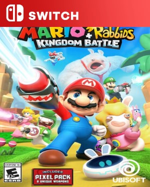 【SWITCH中文】[马里奥与疯狂兔子 王国之战].Mario + Rabbids Kingdom Battle-游戏饭