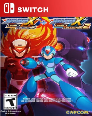 【SWITCH中文】[洛克人X周年纪念合集2].Mega Man X Legacy Collection 2-游戏饭