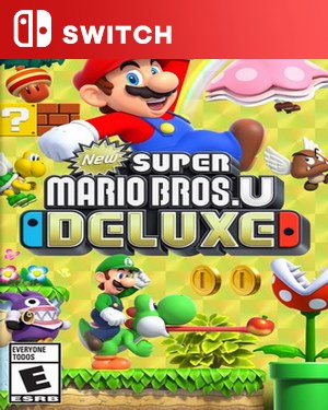 【SWITCH中文】[新超级马里奥兄弟U 豪华版].New Super Mario Bros. U Deluxe-游戏饭