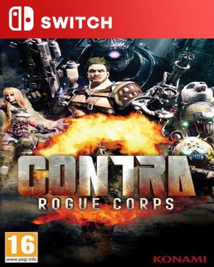 【SWITCH中文】[魂斗罗：流氓军团].CONTRA ROGUE CORPS-游戏饭