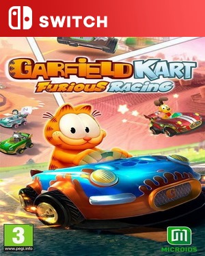 【SWITCH日英】[加菲猫卡丁车].Garfield Kart Furious Racing-游戏饭