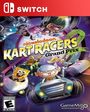 【SWITCH中文】尼克国际儿童频道卡丁车2.Nickelodeon Kart Racers 2 Grand Prix-游戏饭