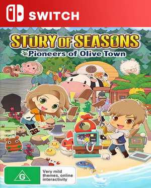 【SWITCH中文】牧场物语 橄榄镇与希望的大地.STORY OF SEASONS: Pioneers of Olive Town-游戏饭