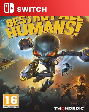 【SWITCH中文】毁灭全人类：法隆之路.Destroy All Humans!-游戏饭