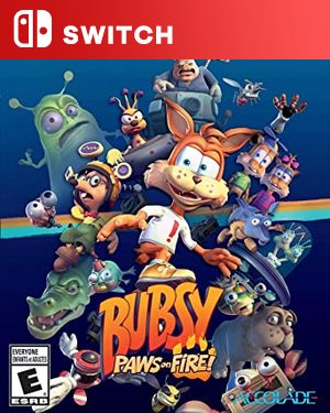 【SWITCH中文】[神经猫：火速奇兵].Bubsy Paws on Fire!-游戏饭