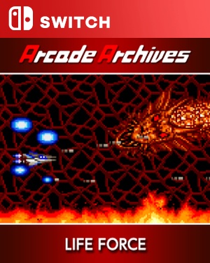 【SWITCH日英】[街机档案：沙罗曼蛇].Arcade Archives LIFE FORCE-游戏饭