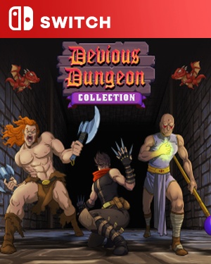 【SWITCH中文】[迂回地牢战 合辑].Devious Dungeon Collection-游戏饭