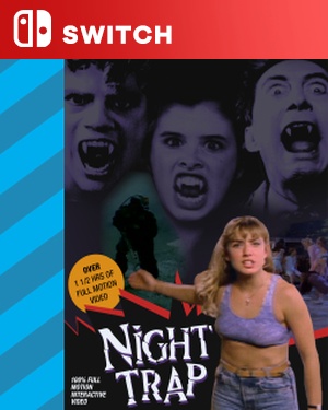 【SWITCH日英】[午夜陷阱：25周年纪念版].Night Trap – 25th Anniversary Edition-游戏饭