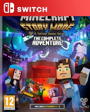 【SWITCH日英】[我的世界：故事模式 – 完整冒险].Minecraft Story Mode – The Complete Adventure-游戏饭