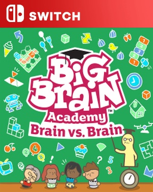 【SWITCH中文】[灵活脑学校 一起伸展大脑].Big Brain Academy Brain vs. Brain-游戏饭