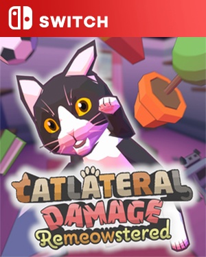 【SWITCH中文】[暴力喵喵拳：重喵版].Catlateral Damage Remeowstered-游戏饭