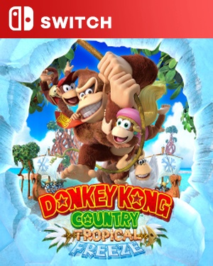 【SWITCH日英】大金刚王国：热带冻结[大金刚：热带寒流].Donkey Kong Country Tropical Freeze-游戏饭