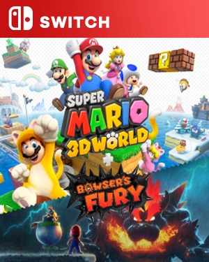 【SWITCH中文】[超级马里奥3D世界+狂怒世界].Super Mario 3D World + Bowser’ Fury-游戏饭