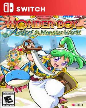 【SWITCH中文】神奇男孩：雅莎在怪物世界.WONDER BOY Asha in Monster World-游戏饭